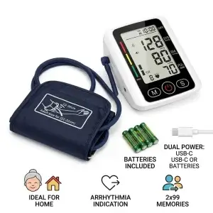 Upper Arm Automatic Digital Blood Pressure Monitor