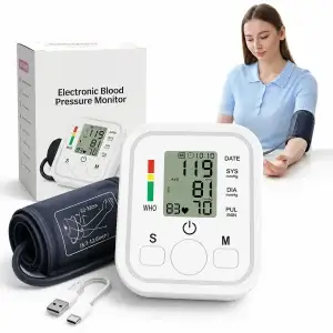 Automatic Upper Arm Blood Pressure Monitor